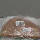 DRMHM Set of 6 Placemats, Faux Leather Placemats for Kitchen Dining Table Decor, Washable Heat Resistant Table Placemats Wipeable Table Mat 18 * 12in Brown