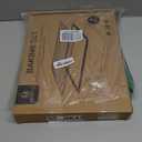 Stainless Steel Baking Sheet Tray Cooling Rack with Silicone Baking Mat Set, Cookie Pan with Cooling Rack, Set of 9 (3 Sheets + 3 Racks + 3 Mats), 10/12/16 Inch, Easy Clean