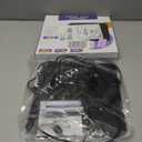 TV Antenna Indoor Long Range, Supports 4K 1080p Smart TV Signal Reception with Signal Amplifier 16ft HDTV Coax Cable