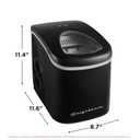 FRIGIDAIRE EFIC128AMZBLK Compact Countertop Ice Maker, 26 lb per Day, Black