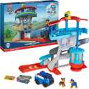Paw Patrol Lookout Tower Playset with Toy Car Launcher, 2 Chase Action Figures, Chases Police Cruiser and Accessories, Kids Toys for Ages 3 and up
