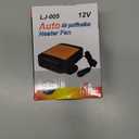 12V 200W Car Heater,Portable Windshield Defroster 360 Rotatable Fast Heating Defroster Defogger for Car Windshield,Plug into Cigarette Lighter,Car Heaters for Vehicle,Car,RV,SUV (Orange)