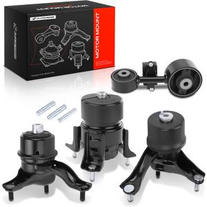 A-Premium 4PCS Engine Motor Mount Transmission Mount Torque Strut Mount Set Compatible with Toyota Camry 2007 2008 2009 2.4L, Automatic Trans, Replace# 123090H060 123720H090 123620H030 123610H100