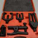 Orion Motor Tech 5in1 Ball Joint Separator, Pitman Arm Puller, Tie Rod End Tool Set for Front End Service, Splitter Removal Kit (RB06)