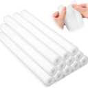 DoubleFill 12 Pcs Jumbo Pool Noodles Bulk Foam Noodles Swim Clamp Jumbo Hollow Foam Pre Slit Clamp Protection for Padding Bumper Swimming Floating Craft Projects