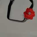 Cute Dog Collar with Bling Rhinestone, Fancy Crystal Diamond Glitter Pretty Jewel Soft Cat Collars for Small Medium Large Breed Dogs Girl Female Pet Puppy Kitten Terrier (L, Black2)