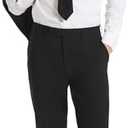 Calvin Klein Slim Fit Suit Separate Pants, Black, 36W x 29L