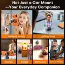 Magnetic Phone Holder for Car [98+ LB Strongest Suction & 2800gf Strongest Magnetic] 360 Adjustable Car Phone Holder for Magsafe Phone Holders for Your Car for iPhone 17 Pro Max 16 15 14 13 12 Plus