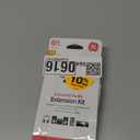 GE home electrical GE Headphone Adapter Kit, 3.5mm, Stereo Adapter, Extension Cable, and Audio Splitter, White, for Headphones, Stereo, MP3, Tablets, Smartphones and More, 34509 Line Cable | White