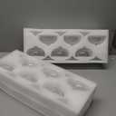 Set of 12 - Champagne Coupe Glasses, 7 Oz Clear Cut Rim Martini Glass with Short Stable Base, Ideal for Parties, Birthdays and Bars, Dishwasher safe