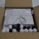 Mixifox 3FT Marquee Letters D, Large Light Up Letters 3 Feet Tall with Lights, Big Baby Letter for Baby Shower, Wedding, Engagement, Graduation, Birthday Party Decorations, Pre-Cut Foam Board Kit