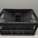 Clax crate | folding box | basket | 48 qt (12 gal) | black