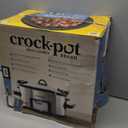 Crock-Pot 6 Quart Cook & Carry Programmable Slow Cooker with Digital Timer Stainless Steel (CPSCVC60LL-S) pack of 1