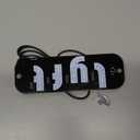 LED Car Sign for Rideshare Drivers, Compact Windshield Light for Enhanced Visibility