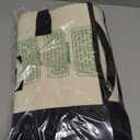 YOOLIFE Gifts for Women - Initial Canvas Tote Bag & Makeup Bag, Birthday Gifts for Women Mom Sister Friends