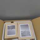 Povrgive Picture Frames, Made of Real Glass and Wooden Frame, Gallery Photo Frames Set of 10 for Collage Wall Decor, Multi Sizes Including 8x10, 5x7, 4x6 for Mounting or Tabletop Display, Wood
