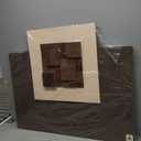 3D Wood Textured Large Neutral Abstract Wall Art, Modern Beige Brown Geometric Paintings Artwork for Walls-Minimalist Wooden Wall Art Decor for Living Room Hallway Dining Room Bedroom Office Aesthetic