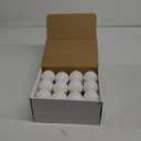 JOYIN 24 Pcs Christmas Ball Ornaments Blank White, Ball Ornaments for DIY Art & Craft Christmas Tree Decoration Shatterproof for Xmas Party Favors Supplies Presents