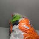 COMIN 8 FT Halloween Inflatables Horror Flame Pumpkin Demon Outdoor Decorations Blow Up Yard with Built-in LEDs for Indoor Party Garden Lawn Decor