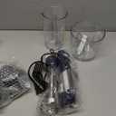 KOIOS 5-in-1 Hand Immersion Blender, 12 Speed Adjustable Emulsifier Handheld Blender, 1000W Copper Motor Stainless Steel Blade Hand Mixer with attachments, Blue