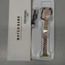 QUNDAXI Slim Watch Band Compatible with Apple Watch 41mm 45mm 42mm 44mm 40mm 38mm Metal stainless steel Watchband suitable for iWatch 87654321SE series Women Luxury strap (42mm 44mm 45mm,