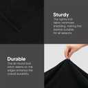 Utopia Bedding Fleece Blanket California King Size Black 300GSM Luxury Fuzzy Soft Anti-Static Microfiber Bed Blanket (102x96 Inch)