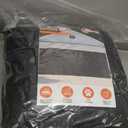 Garage Door Screen for WinterGarage Door Insulation Kit Magnetic Thermal Insulated Door Curtain, Garage Insulated Door Curtain Weatherproof, Windproof, Soundproof (16*7' FT )(Black)