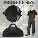 Portable Wader Bag with Vented Mesh Changing Pad Wading Storage Duffle Waders and Boots for Fly Fishing, Hunting, Camping Keep Boots & Waders Dry
