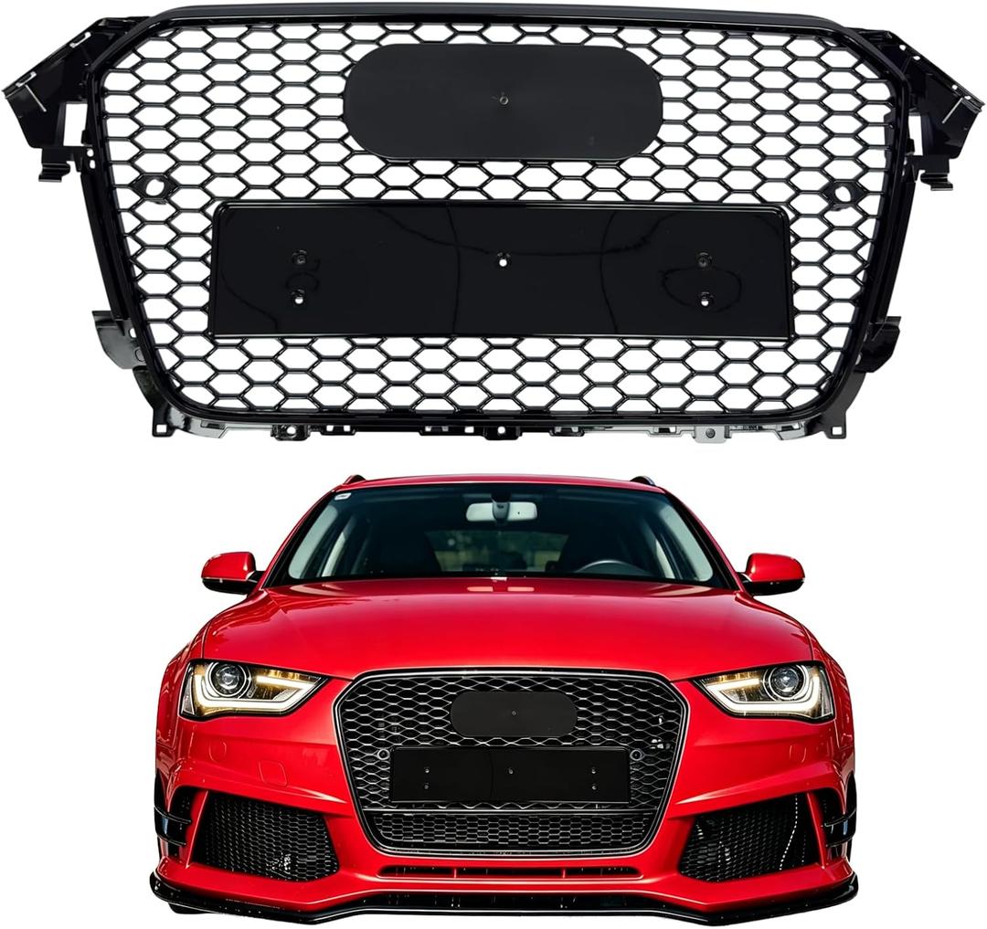 Front Upper Grill for Audi A4 / S4 B8.5 Facelift Models 2013-2016