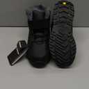 FitVille Womens Wide Snow Boots Fur Lined Boots for Women Winter Warm Boots Wide Width Womens Outdoor Snow Booties Size 7.5 Women