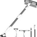 Eakertte 47.3" Ice Scrapers for Car Windshield and Car Snow Brush and Ice Scraper, Heavy Duty Extendable Snow Brush for Car, 180 Pivoting Head for Truck & SUV