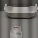 Storage Organizer for Stokke Tripp Trapp, White – High Chair Back Pocket with Wet Wipes Compartment, Easy Installation, Durable PP Material