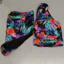 Women's Plus Size Two Piece Swimsuits - High Waisted Bikini Tummy Control Bathing Suits 2025 Twist Knot Swimwear (Floral, 18 Plus)