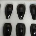 LIZOFER Modern Black Small Ceramic Vase Set of 16 for Living Room Bedroom 4.13'' Minimalist Fresh Flower Vases for Home Decor Office Fireplace Centerpieces Nordic Style Gift for Fake Plant 16 Pack
