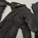 OZERO Men's Utility Work Gloves: Touch Screen Mechanic Gloves - Flexible, Excellent Grip, Heavy Duty, Black,XL