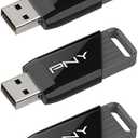 PNY 64GB Attach X USB 3.2 Gen 1 Flash Drive, Advanced Performance Up to 130MB/s Read, Everyday Data Store & Transfer, Reliable Portable Storage, Durable, Type-A, Computers, Laptops, Desktops, 5-Pack