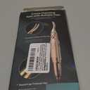 Heated Eyelash Curler, 2 in 1 Eye Lash Curler and Eyebrow Trimmer for Women with 2 Temperature Modes, USB Rechargeable Electric Eyelash Curler, Anti-Burn Design, Ideal Gift for Women (Black)