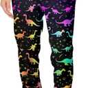 Goodstoworld Mens Cool Joggers Pants 3D Novelty Casual Sweatpants with Drawstring (Black, XL)