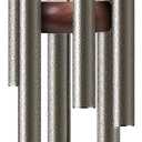 Bursvik Large Aluminium Wind Chimes 37 Inches to Create a Zen Atmosphere Suitable for Outdoor, Garden, Patio Decoration. Classic Wind Chimes with Wind Catcher Suitable as A Gift for Unisex(Copper)