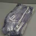 Heated Blanket Throw 50" x 60" - Soft Flannel Sherpa Electric Blanket Throw with 5 Heating Levels & 4 Hours Auto Off, Machine Washable, Ideal Gift for Grandma (Purple)