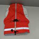 FUAMEY Dog Coat for Large Dogs,Waterproof Dog Winter Jacket with Harness Built in Puppy Cold Weather Coats Reflective Pet Vest with Zipper Warm Fleece Dogs Snowsuit Windproof Red L (L(chest:24in))