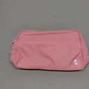 Pander Two Way Zipper Fanny Pack Nylon Everywhere Belt Bag for Women, Water Repellent Waist Packs, Crossbody Bags with Adjustable Strap (Light Pink).