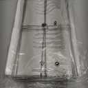 GO&SO Large White Rectangle Lamp Shades Set of 2, 816"10 IN (Spider) Texture Linen Lamp Shade for Table Lamps and Floor Lamps Replac, Modern Rectangular Lampshades for Living Room, Assembly Required