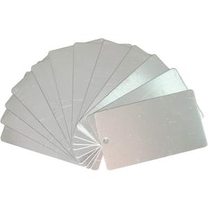 StayMax Aluminum Plant Label Tree Tags Garden Label Tag Outdoor Metal Label Stamping Blanks 25 Pack