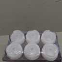 Set of 6 Inverted Condiment Squeeze Bottles for Sauces 16 oz  Easy-to-Fill Clear Bottles with Self-Closing Valve for Dressings, Ketchup, Mustard - Dispensing Bottles for Cooking, Valentine Day Gift