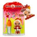 Yummiland Lip Gloss Doll - Amber Cinnamon, with DIY Lip Gloss Kit, Ages 4+