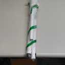 Stone Harbor Hardware Adjustable Shower Rod, 1-3/8" Diameter, Adjusts from 43" to 72", White