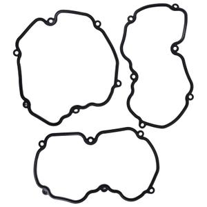 FridayParts 3 PCS Valve Cover Gaskets 242-9537 2429537 Compatible for Caterpillar CAT C15 C18 3406E
