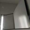 LOAAO Black Metal Framed Bathroom Mirror for Wall, 24X36 Inch Rounded Rectangle Mirror, Matte Black Bathroom Vanity Mirror Farmhouse, Anti-Rust, Hangs Horizontally or Vertically