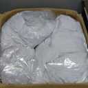 VEVOR 50 Pcs White Chair Covers Polyester Spandex Chair Cover Stretch Slipcovers for Wedding Party Dining Banquet Flat-Front Chair Covers